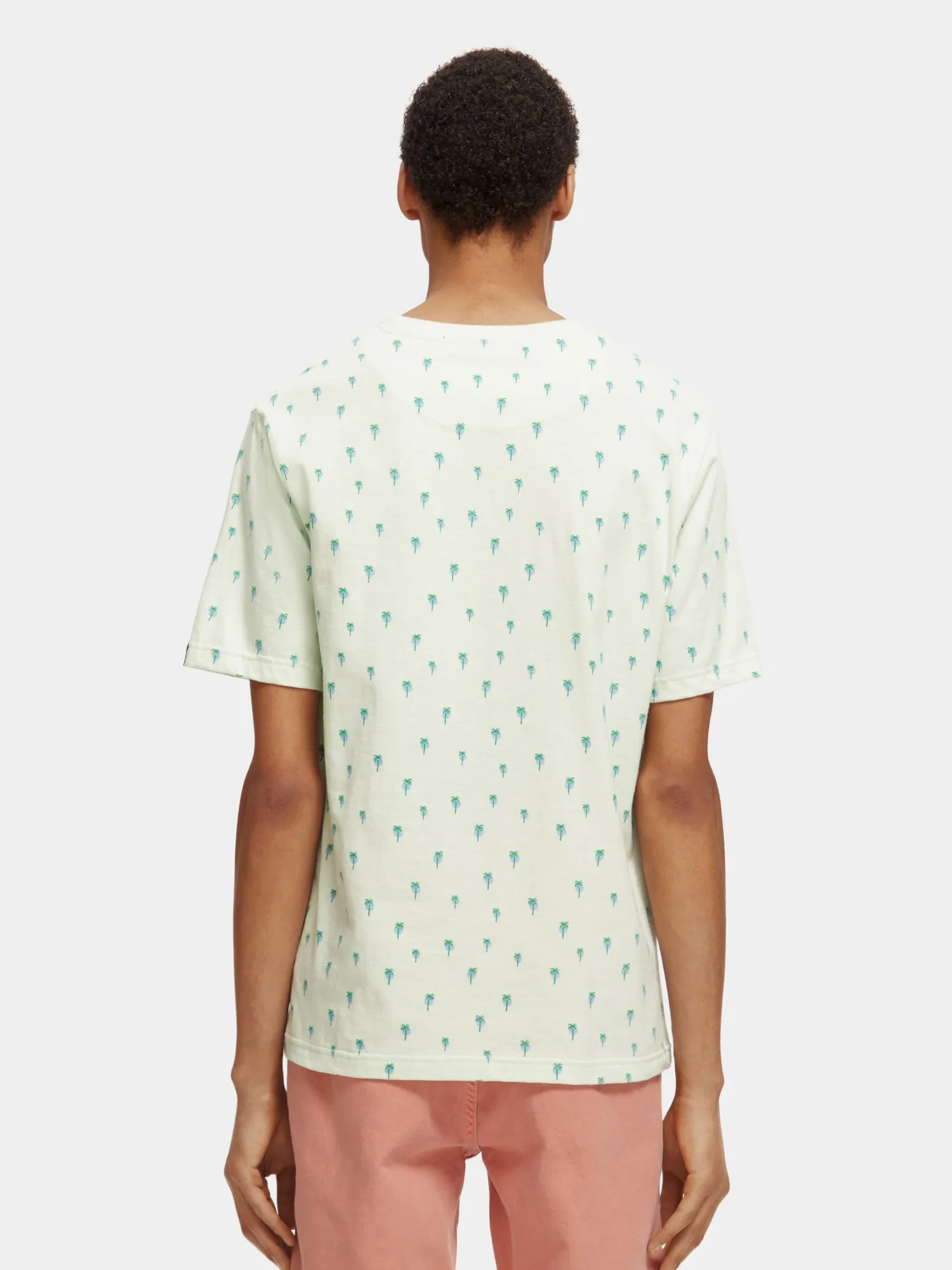 Mini palm print t-shirt sold by Scotch and Soda product image thumbnail 3