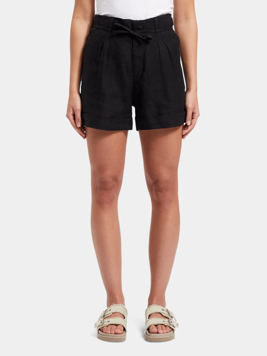 Linen shorts sold by Scotch and Soda