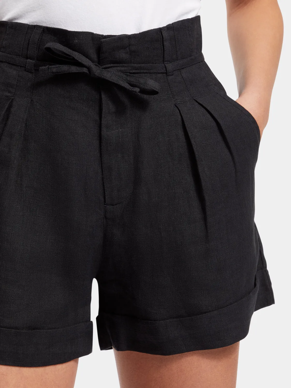 Linen shorts sold by Scotch and Soda product image thumbnail 5