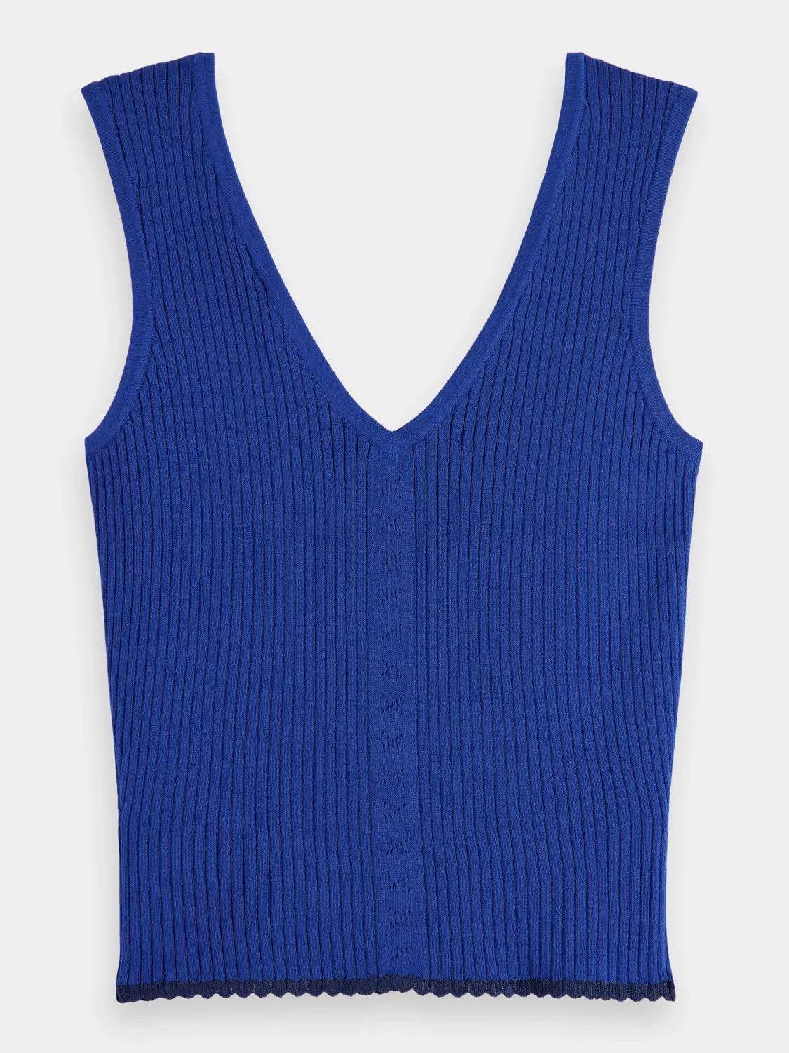 Knitted tank top sold by Scotch and Soda product image thumbnail 2