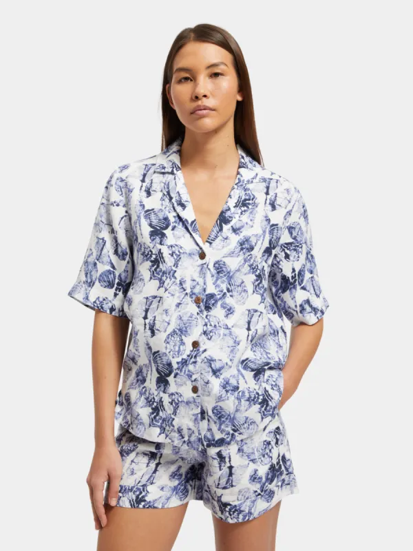 Linen camp shirt sold by Scotch and Soda