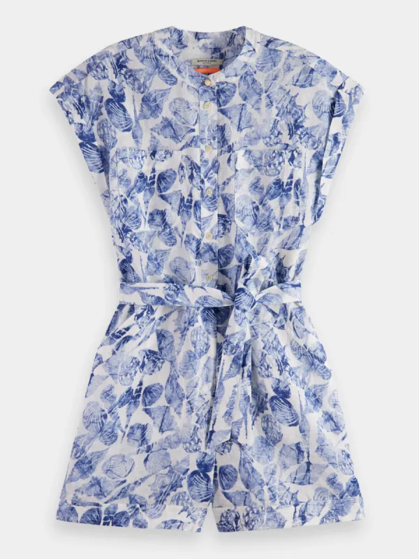 Linen printed playsuit sold by Scotch and Soda