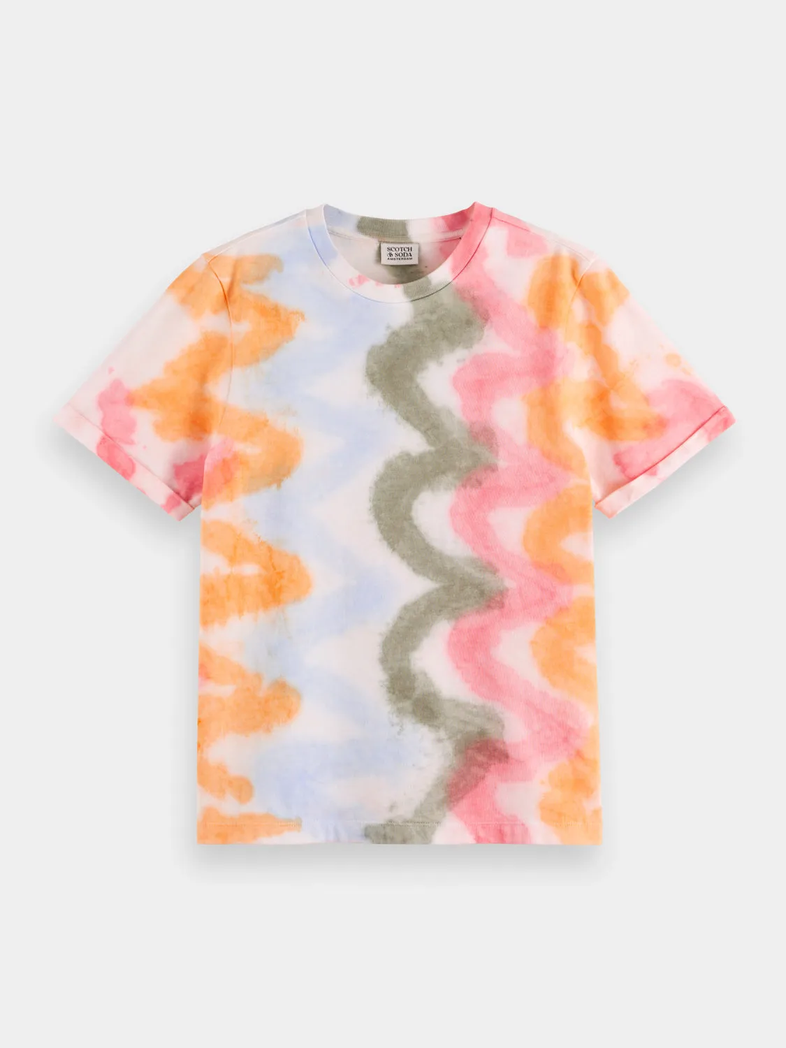 Tie-dyed t-shirt sold by Scotch and Soda