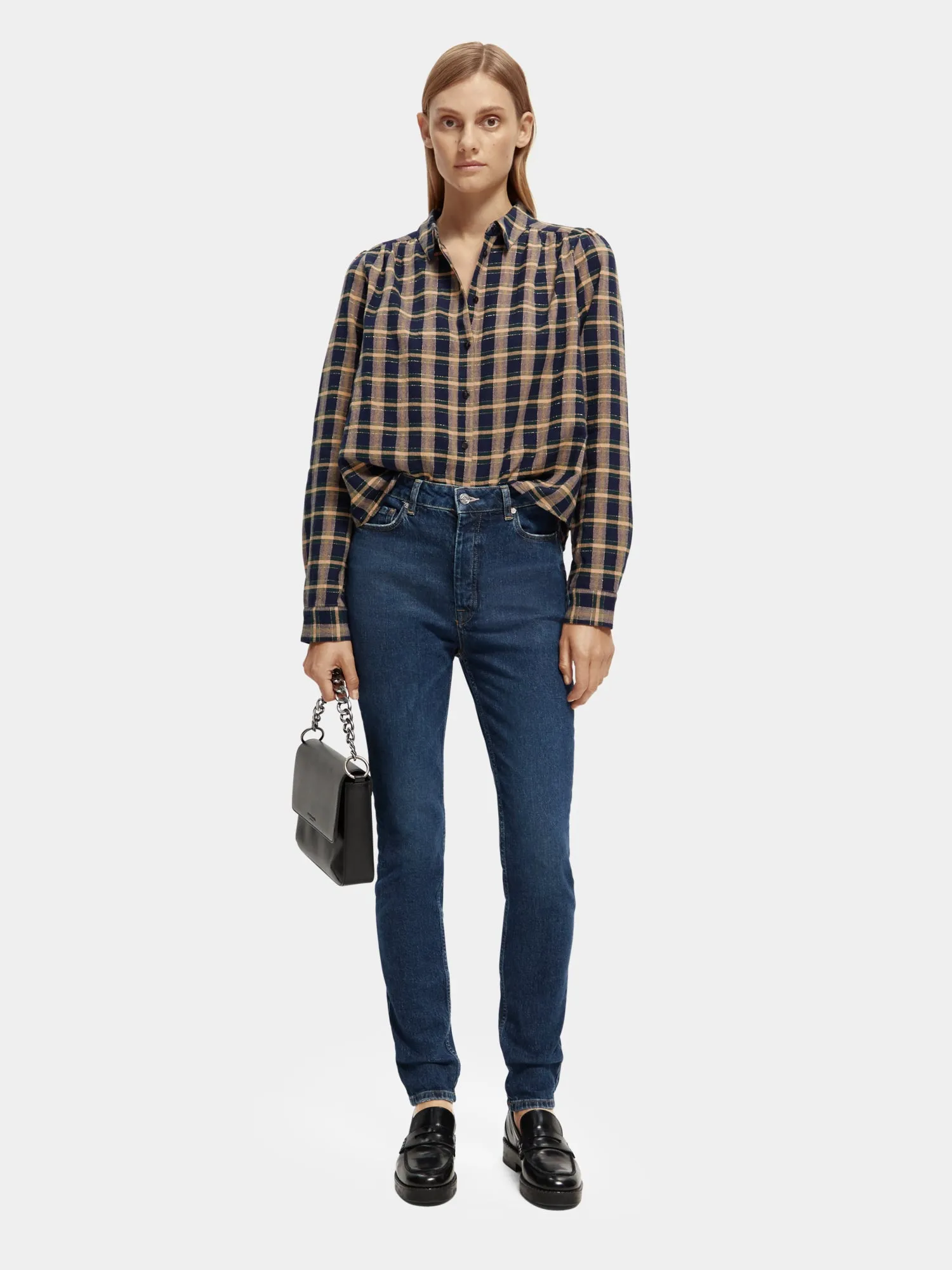 Line high-rise skinny-fit jeans sold by Scotch & Soda product image thumbnail 5