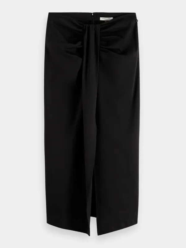 Skirt with drape detail sold by Scotch and Soda
