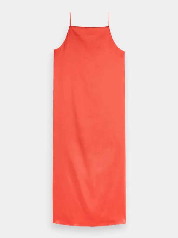 Satin slip dress sold by Scotch and Soda
