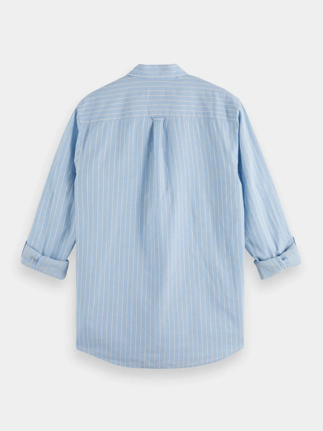 Yarn-dyed dobby striped shirt sold by Scotch and Soda product image thumbnail 2