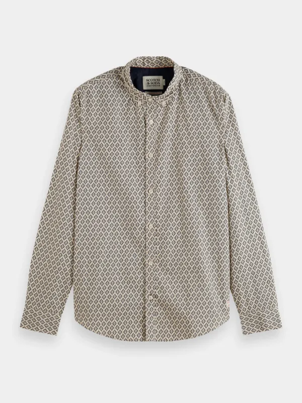 Slim fit ditsy printed shirt sold by Scotch and Soda