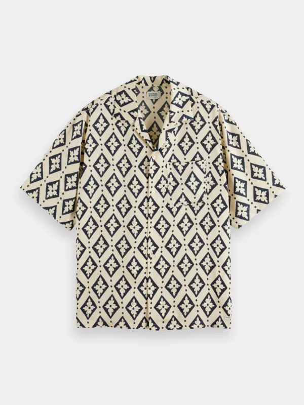 Printed short sleeved shirt sold by Scotch and Soda