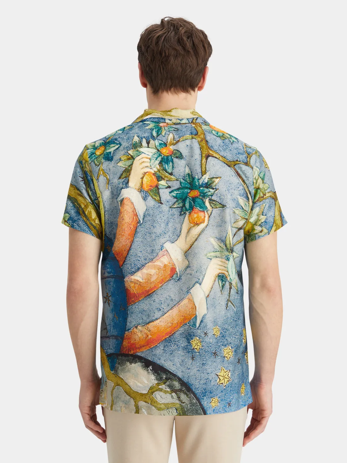 Printed short sleeved shirt sold by Scotch and Soda product image thumbnail 4