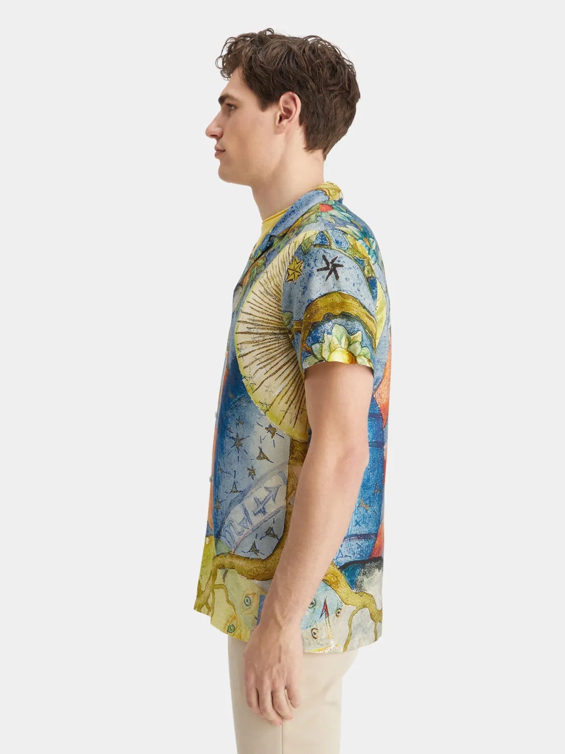 Printed short sleeved shirt sold by Scotch and Soda product image thumbnail 5