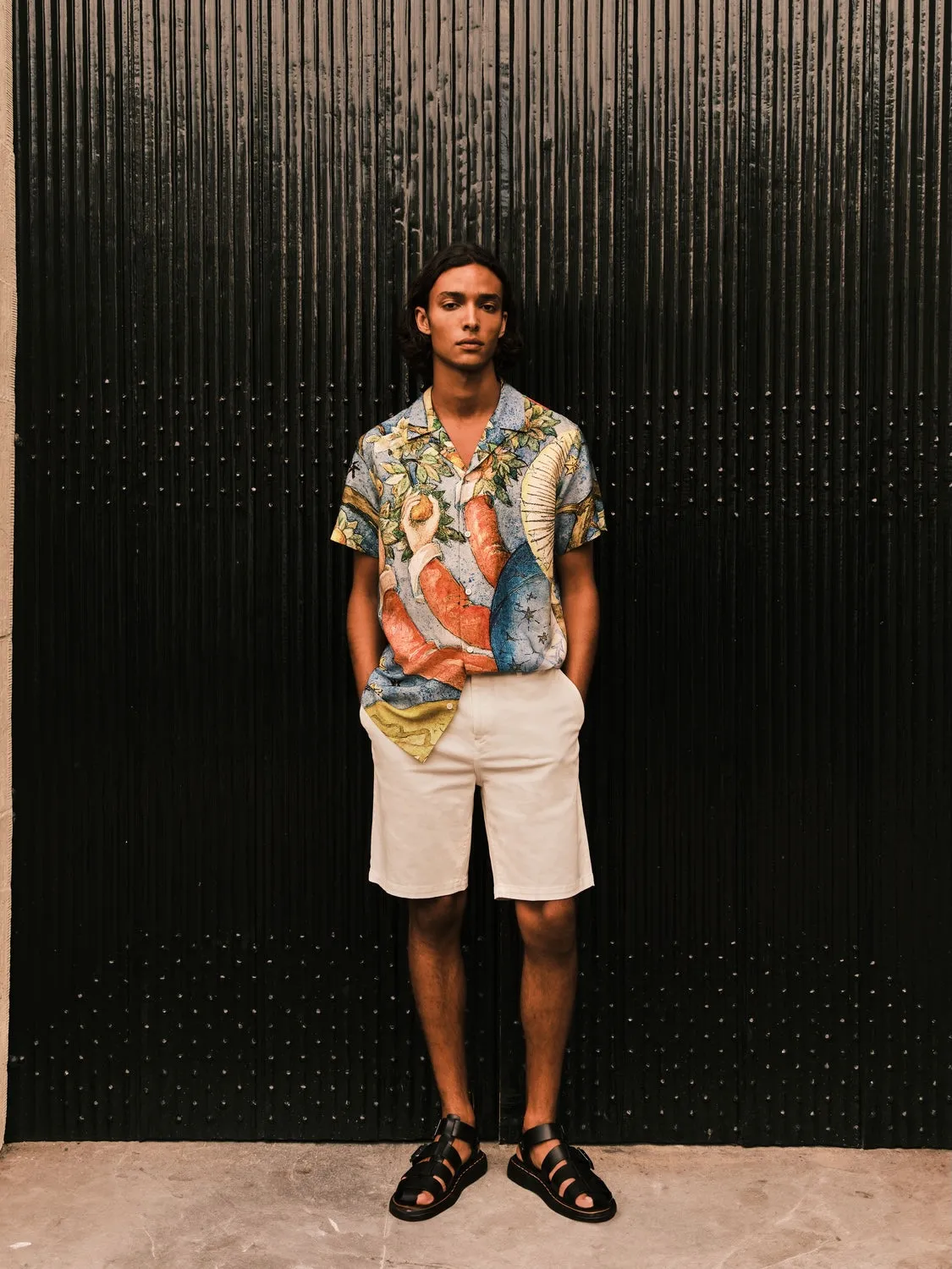 Printed short sleeved shirt sold by Scotch and Soda product image thumbnail 3