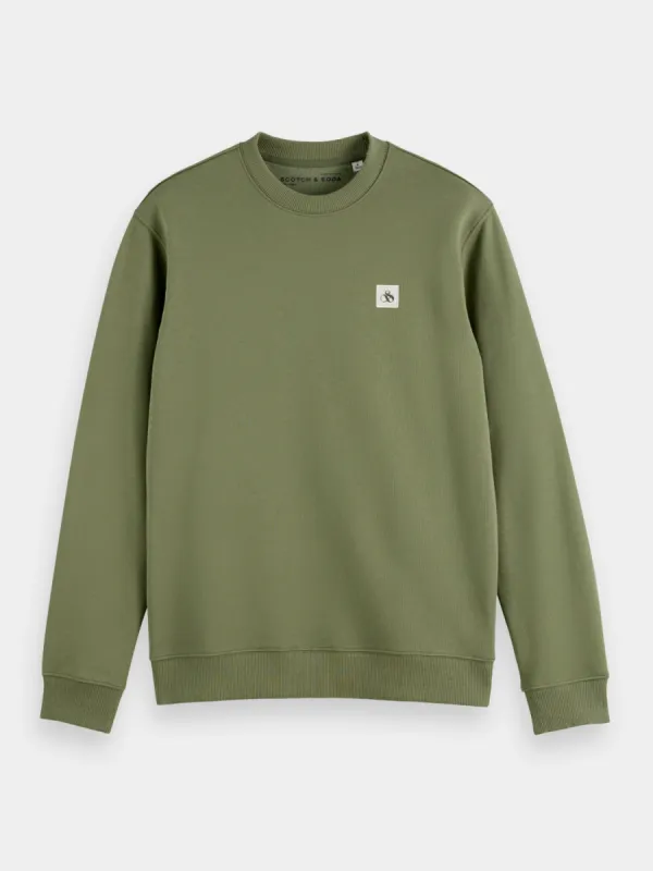 Logo badge sweatshirt sold by Scotch and Soda