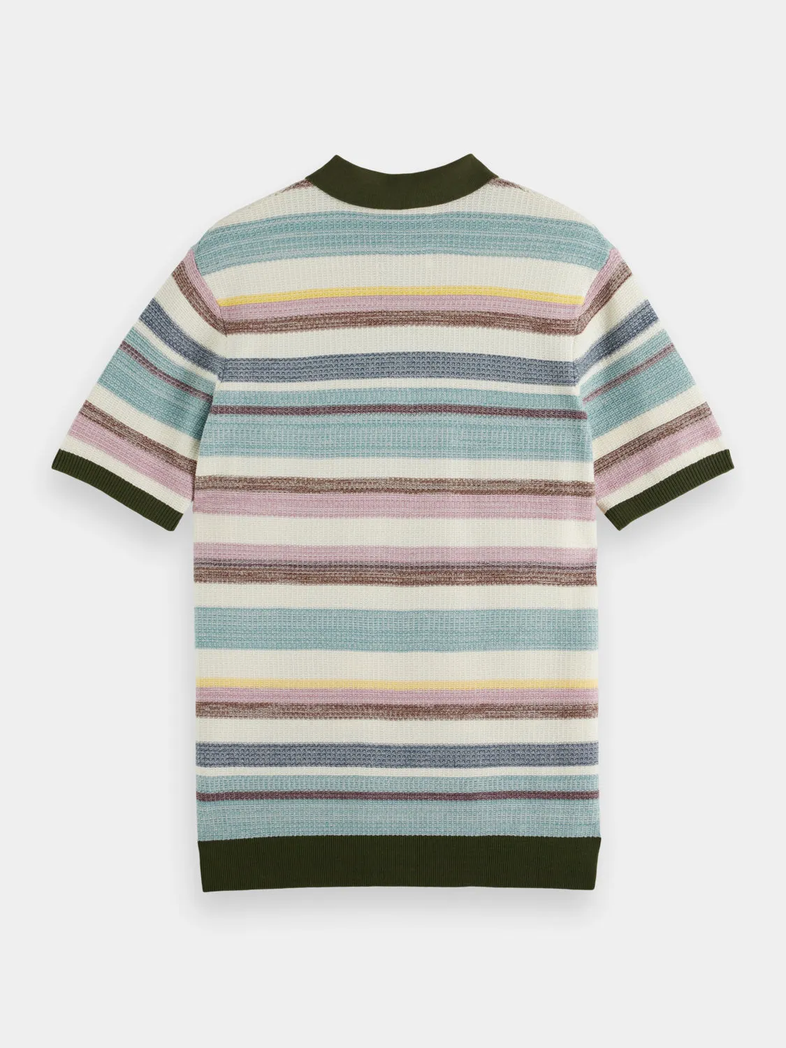 Structured knitted polo sold by Scotch and Soda product image thumbnail 2