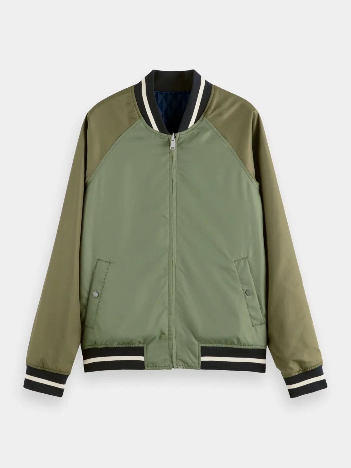 Reversible nylon bomber jacket sold by Scotch and Soda product image thumbnail 4