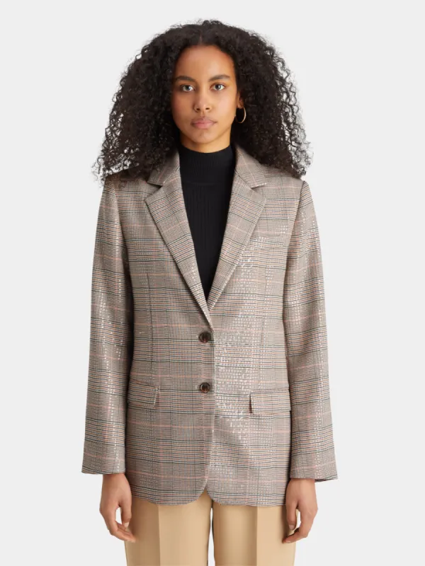 Sequin single-breasted blazer sold by Scotch and Soda