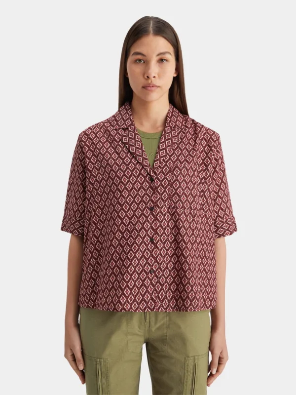 Short sleeved printed shirt made by Scotch & Soda