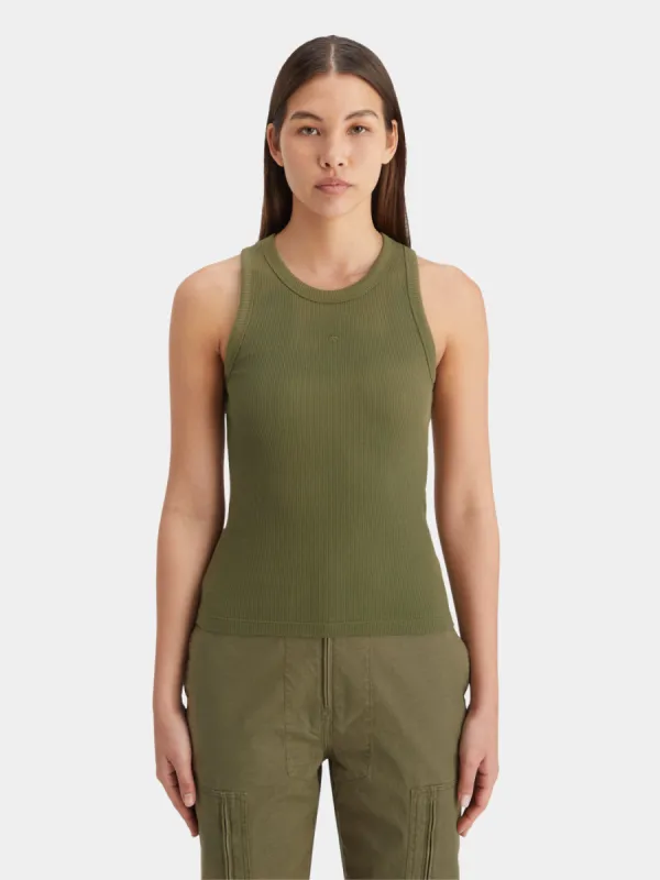 Racer ribbed tank sold by Scotch and Soda