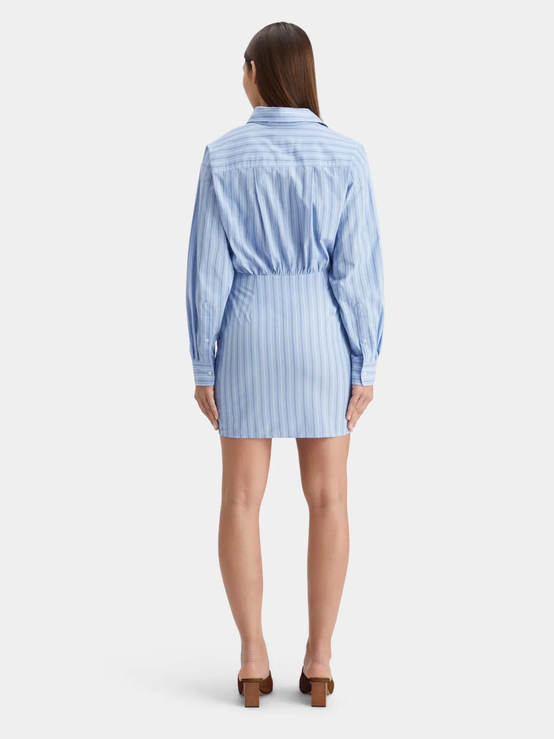 Mini poplin wrap dress sold by Scotch and Soda product image thumbnail 4
