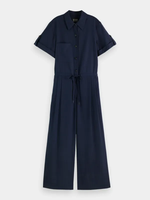 Utility jumpsuit sold by Scotch and Soda