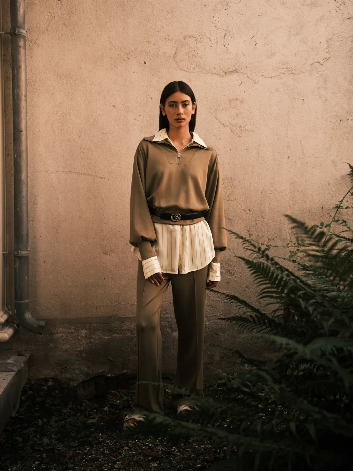 Modal pin-tuck sweatpants sold by Scotch and Soda product image thumbnail 2