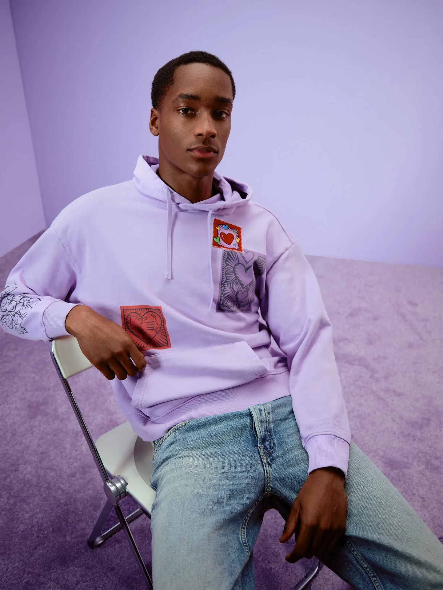 S&S x Burton Morris hoodie sold by Scotch & Soda