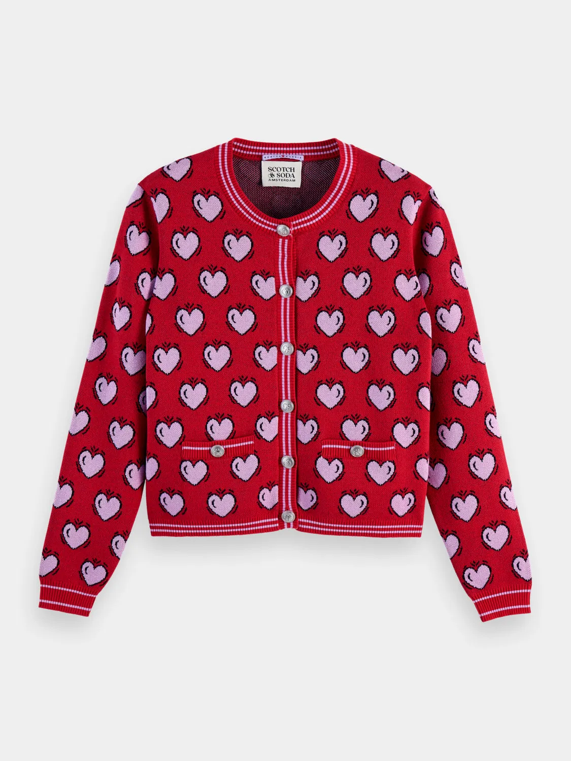 S&S x Burton Morris cardigan sold by Scotch and Soda product image thumbnail 2