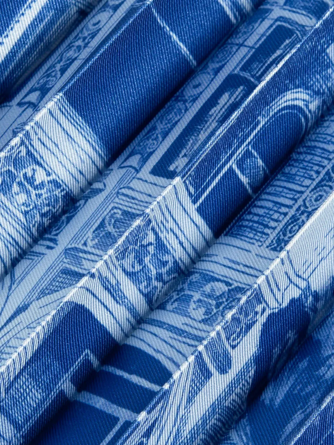 Pleated printed skirt sold by Scotch and Soda product image thumbnail 3