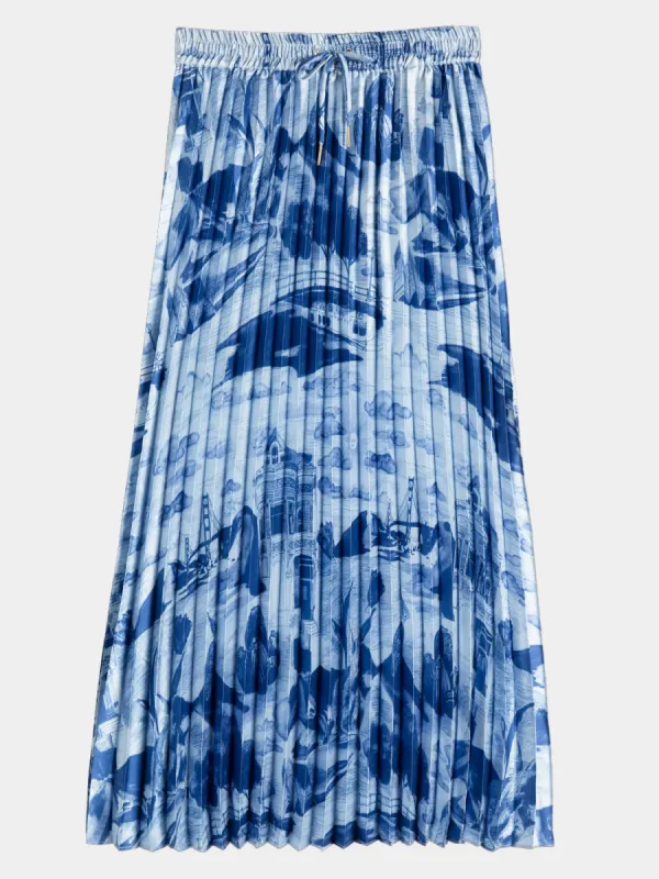 Pleated printed skirt sold by Scotch and Soda