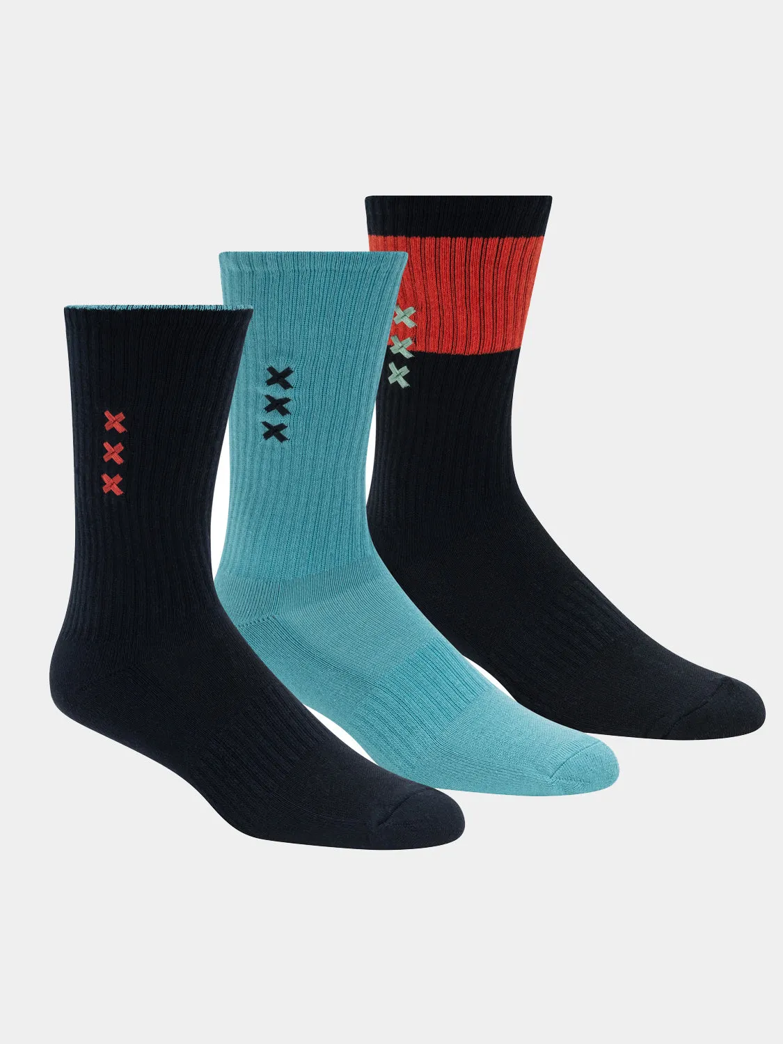 3-pack crew socks sold by Scotch & Soda