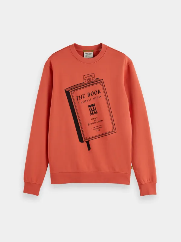 Front artwork sweatshirt sold by Scotch & Soda