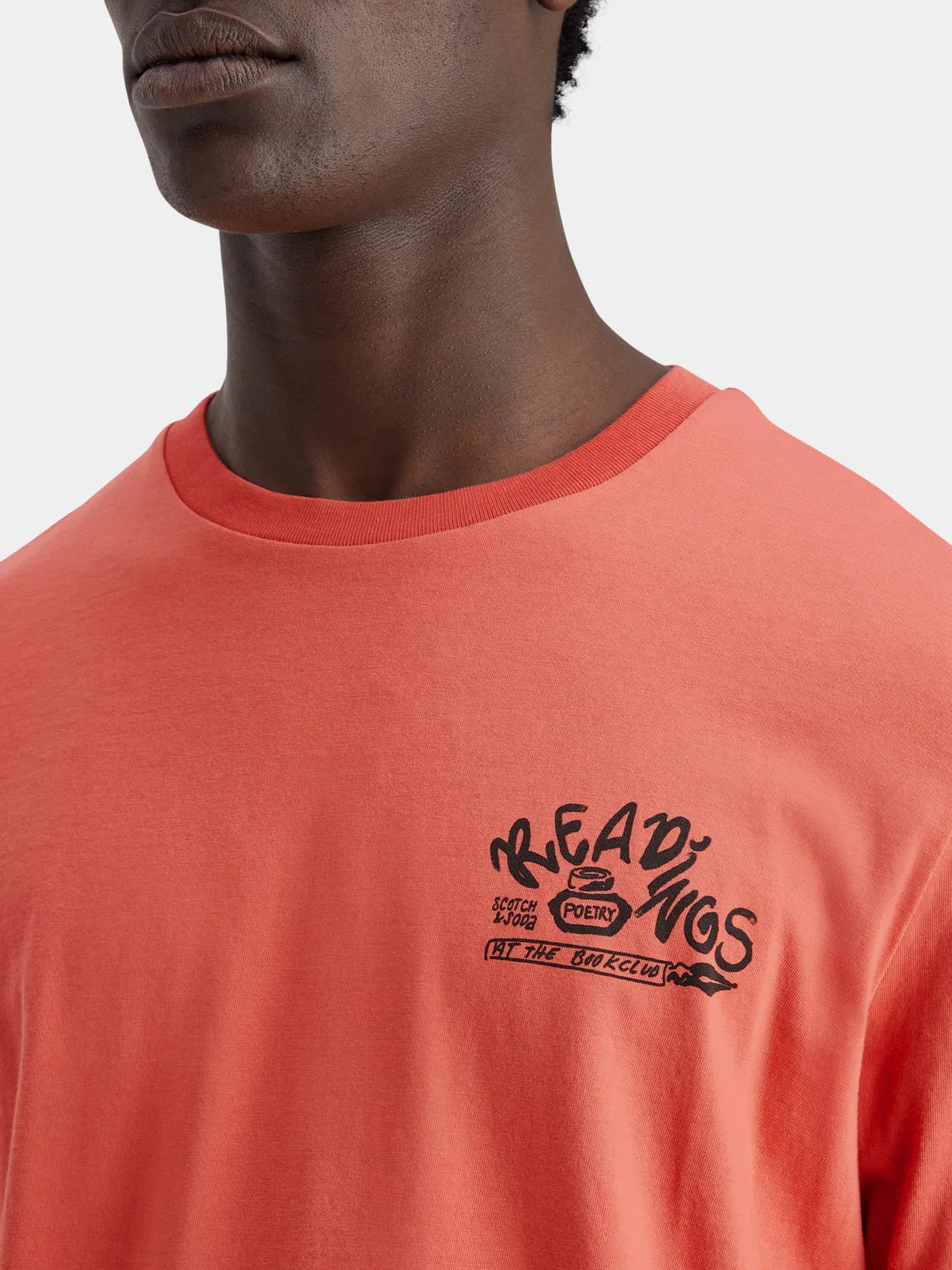 Graphic print t-shirt sold by Scotch & Soda product image thumbnail 5