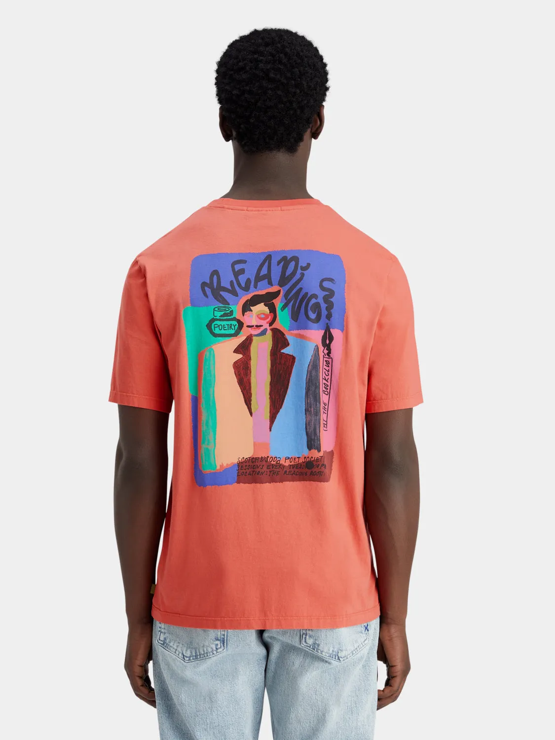 Graphic print t-shirt sold by Scotch & Soda product image thumbnail 3