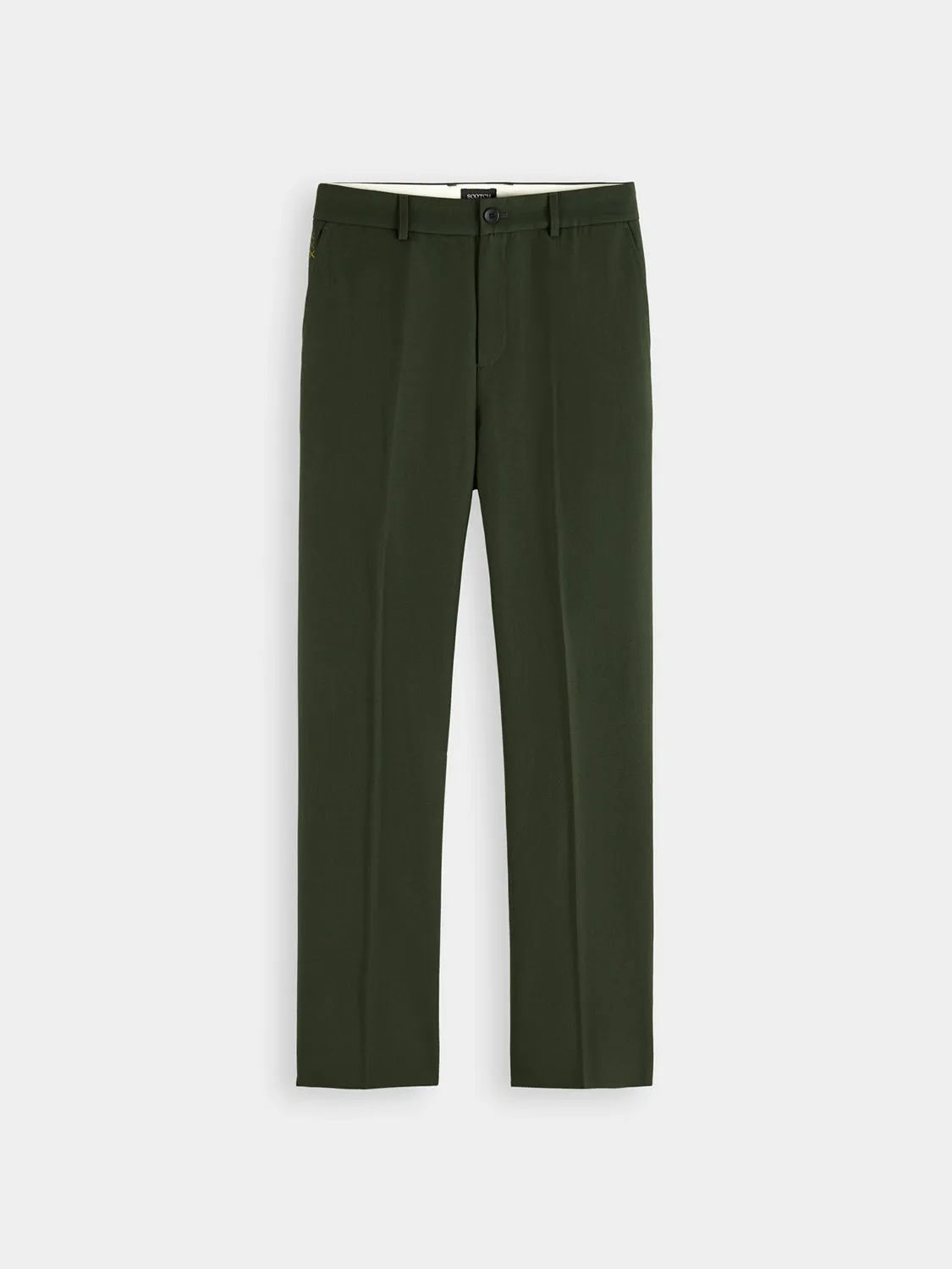 Straight fit wool blend chinos sold by Scotch & Soda