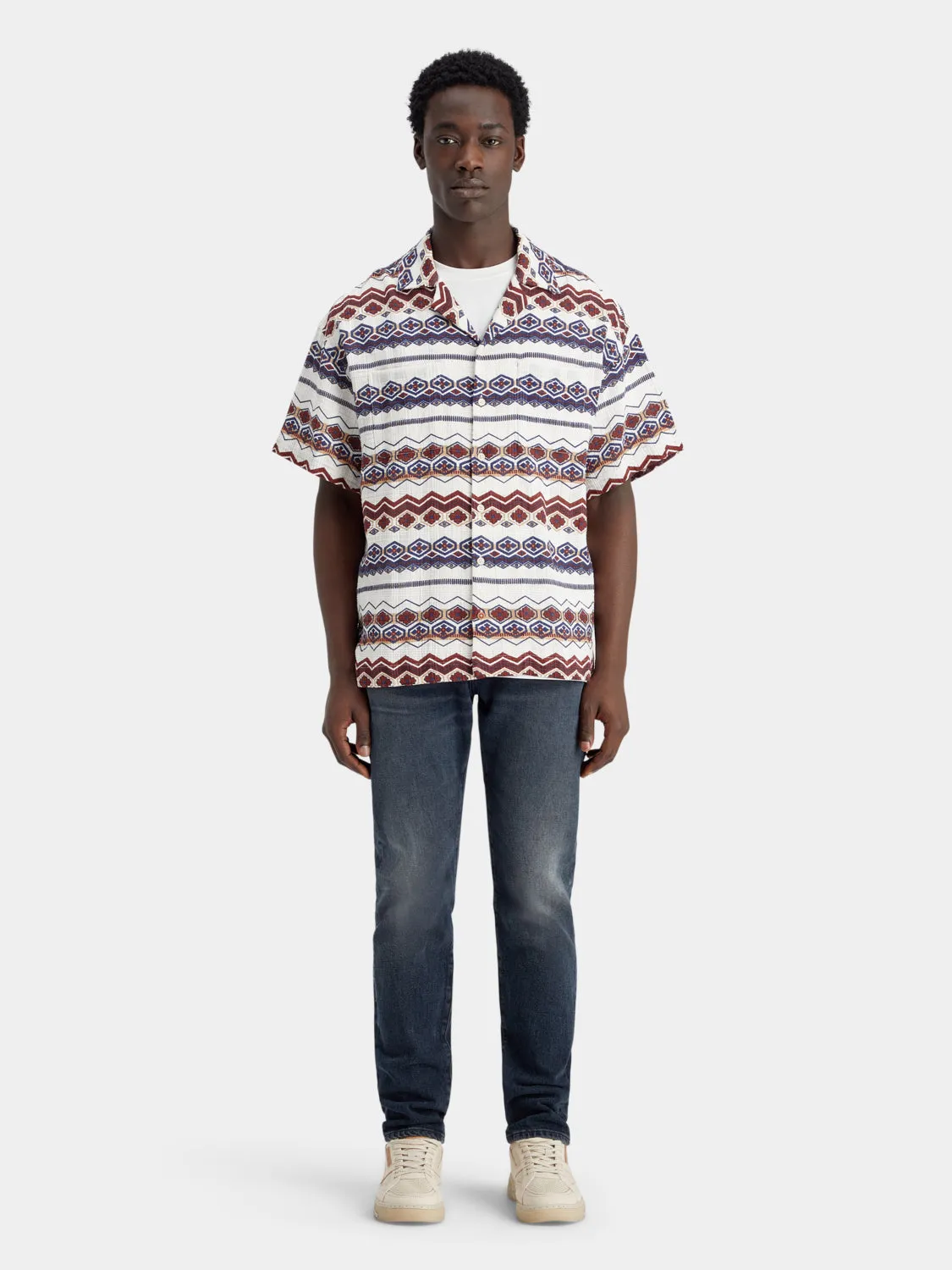 Structured printed shirt sold by Scotch and Soda product image thumbnail 5