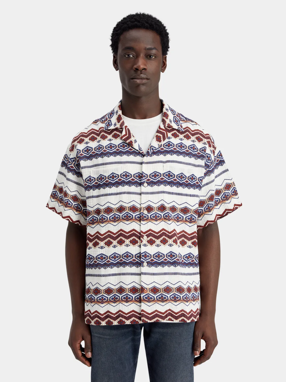 Structured printed shirt sold by Scotch and Soda product image thumbnail 2