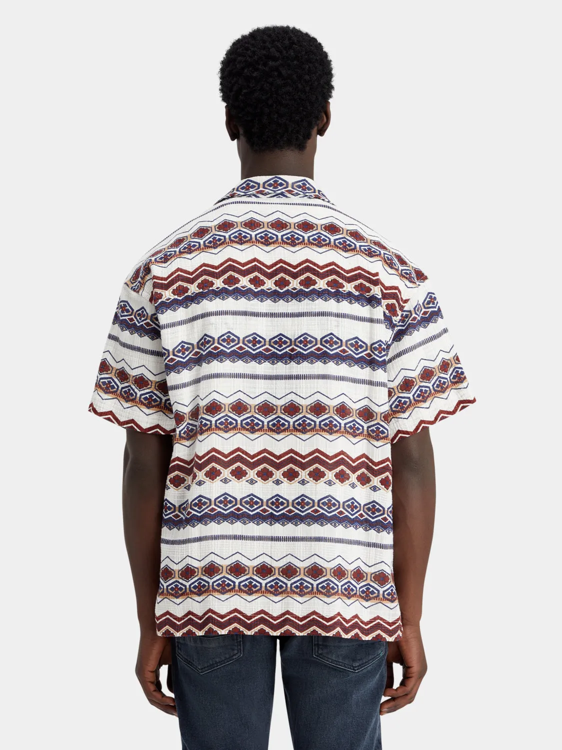 Structured printed shirt sold by Scotch and Soda product image thumbnail 3