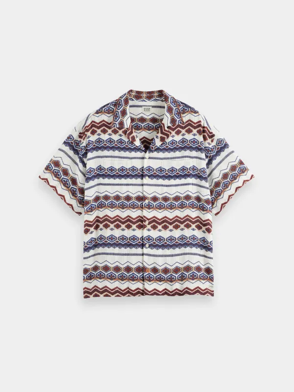 Structured printed shirt sold by Scotch and Soda