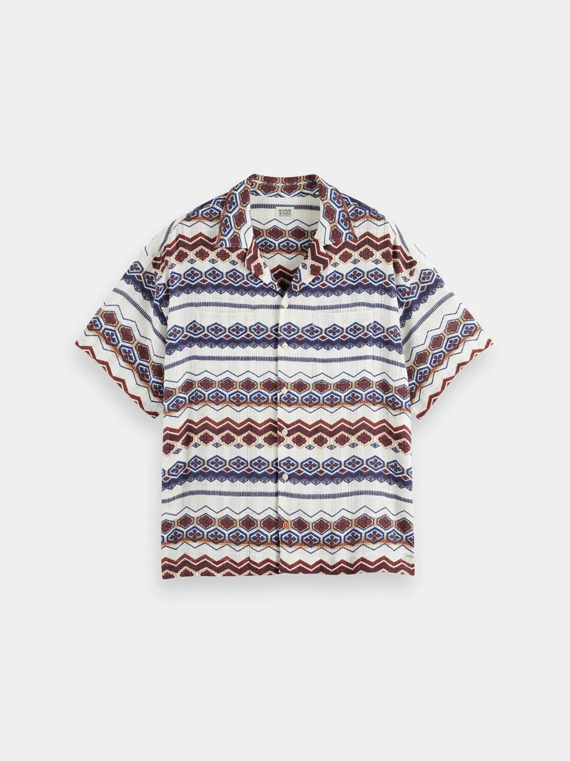 Structured printed shirt sold by Scotch and Soda
