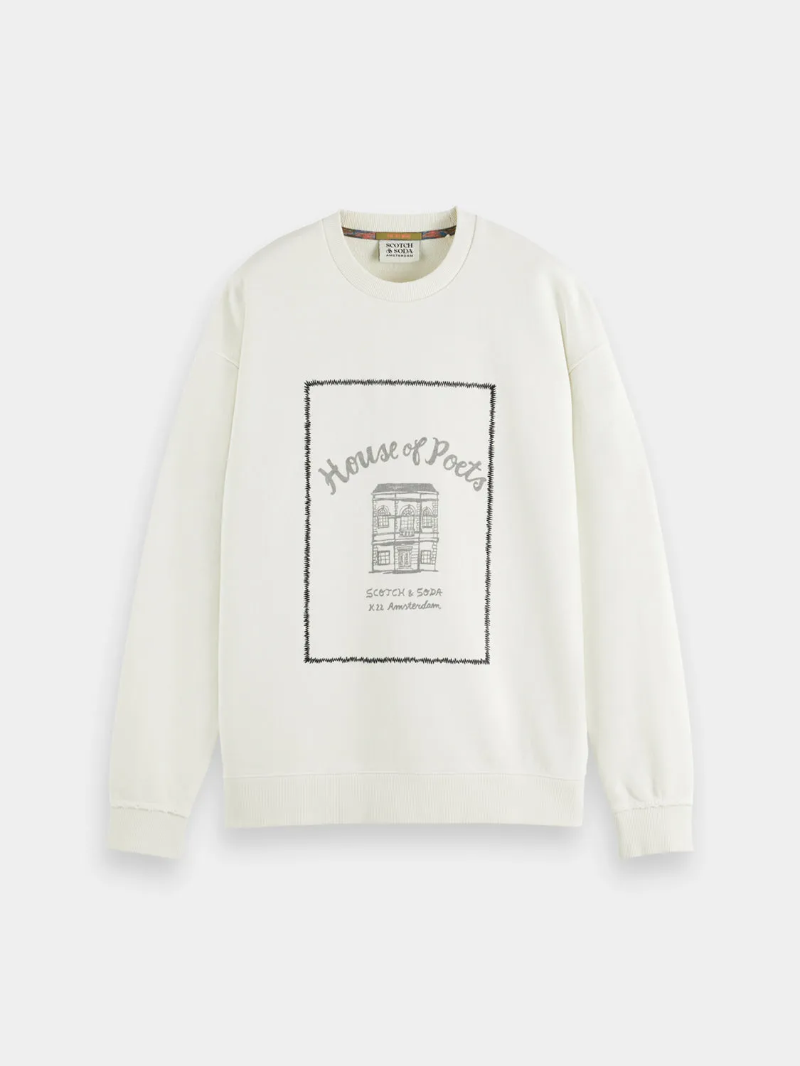 Artwork sweatshirt sold by Scotch and Soda