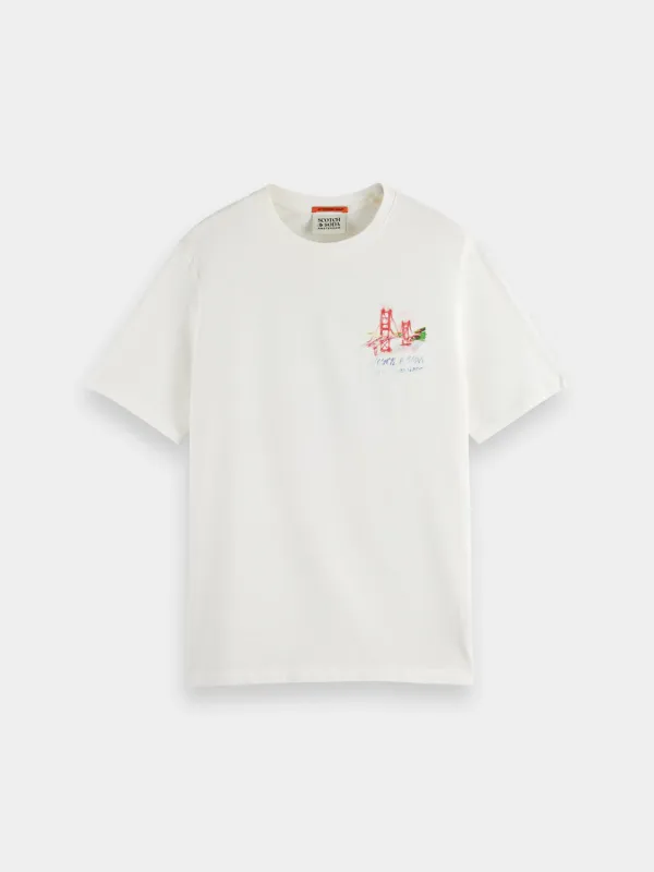 San Francisco scape t-shirt sold by Scotch and Soda