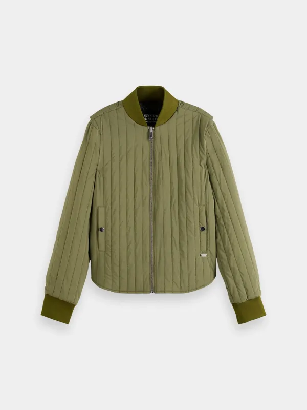 Reversible bomber jacket sold by Scotch and Soda
