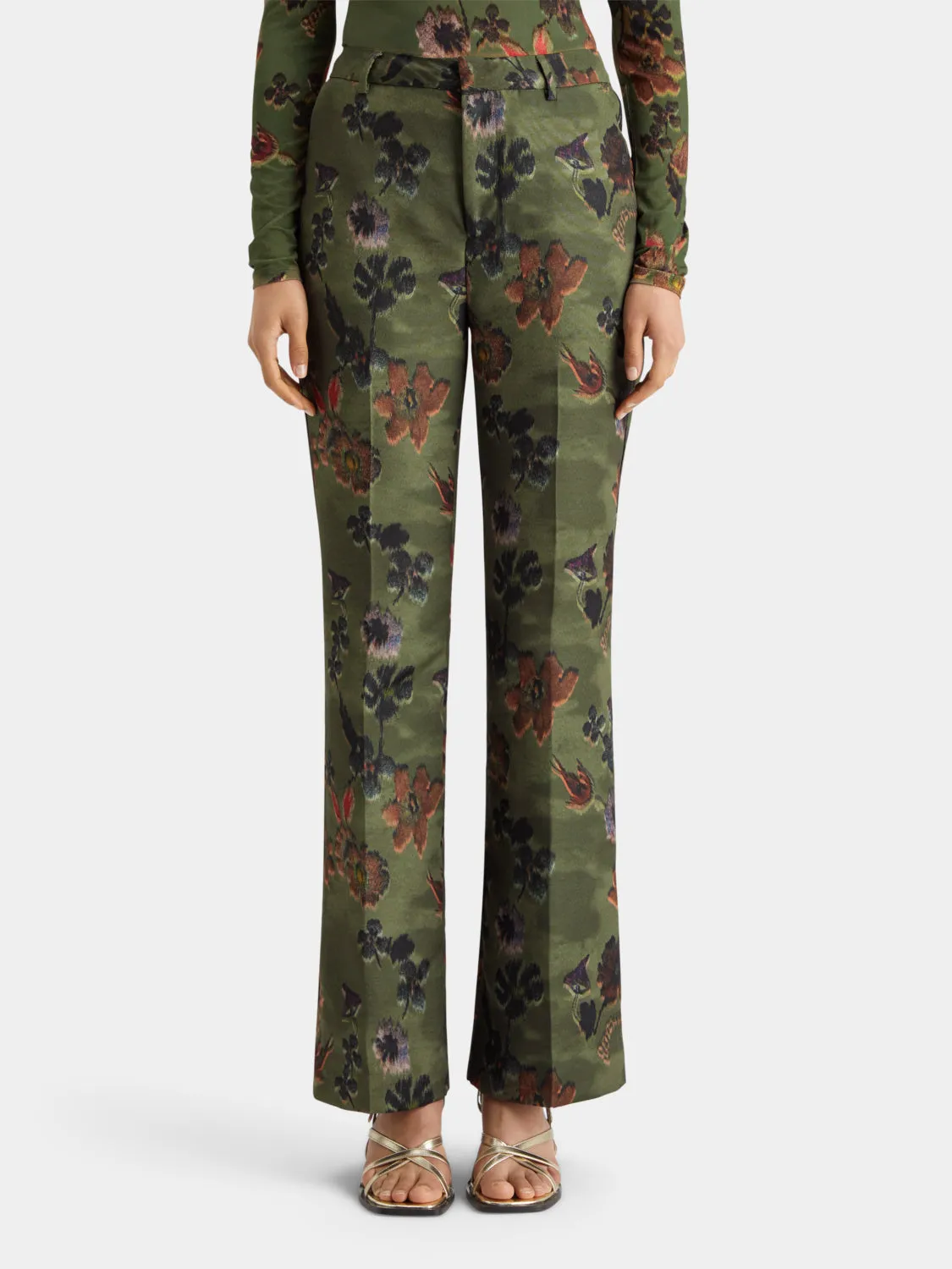 Violet kick flare pants sold by Scotch and Soda product image thumbnail 2