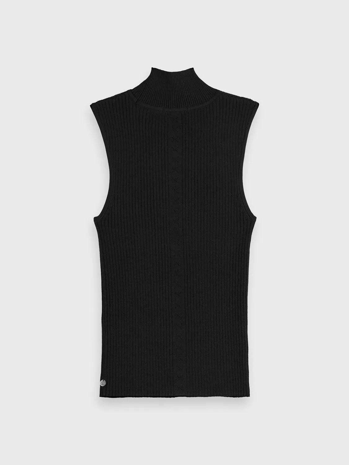Ribbed knitted tank sold by Scotch & Soda product image thumbnail 2