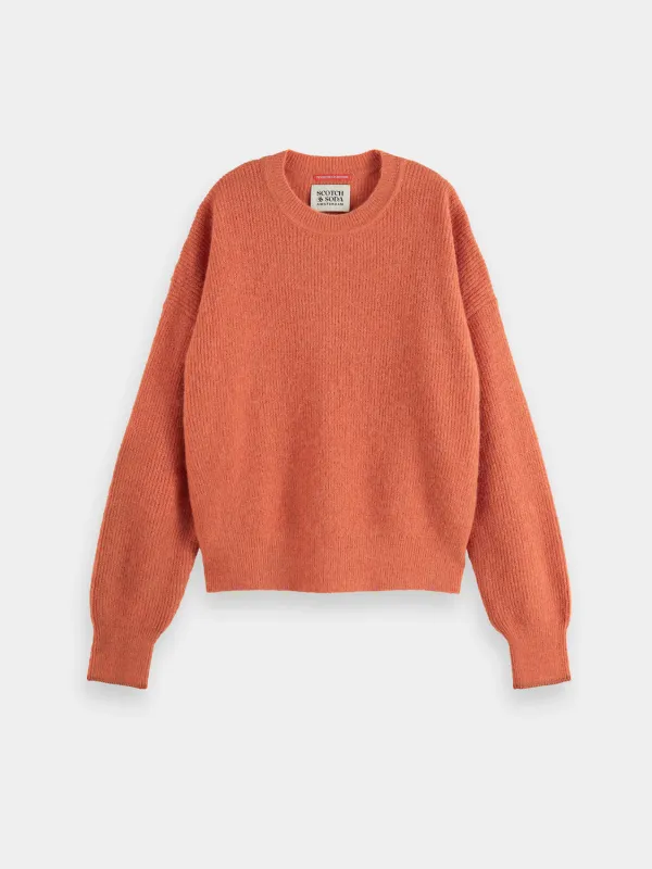 Fuzzy crewneck pullover sold by Scotch and Soda