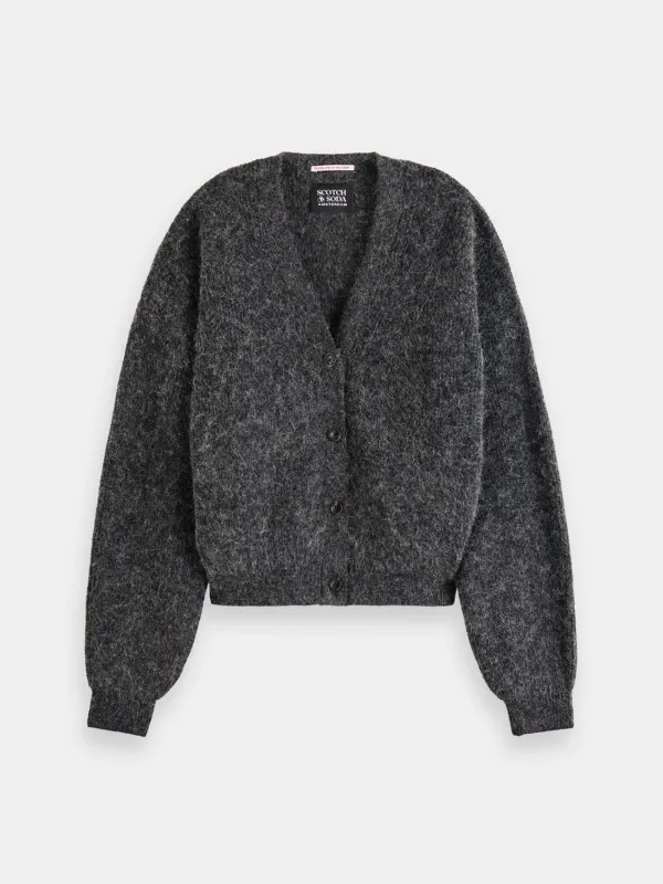 Fuzzy cardigan sold by Scotch and Soda