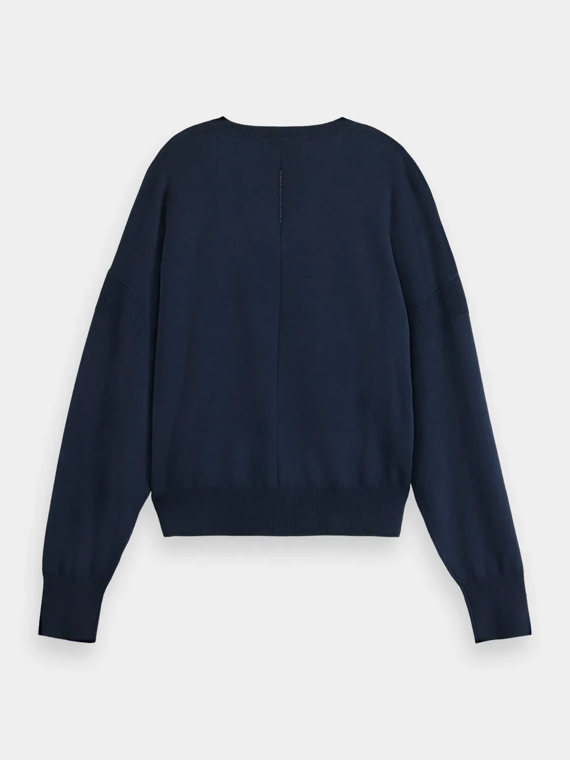 V-neck relaxed fit pullover sold by Scotch & Soda product image thumbnail 2