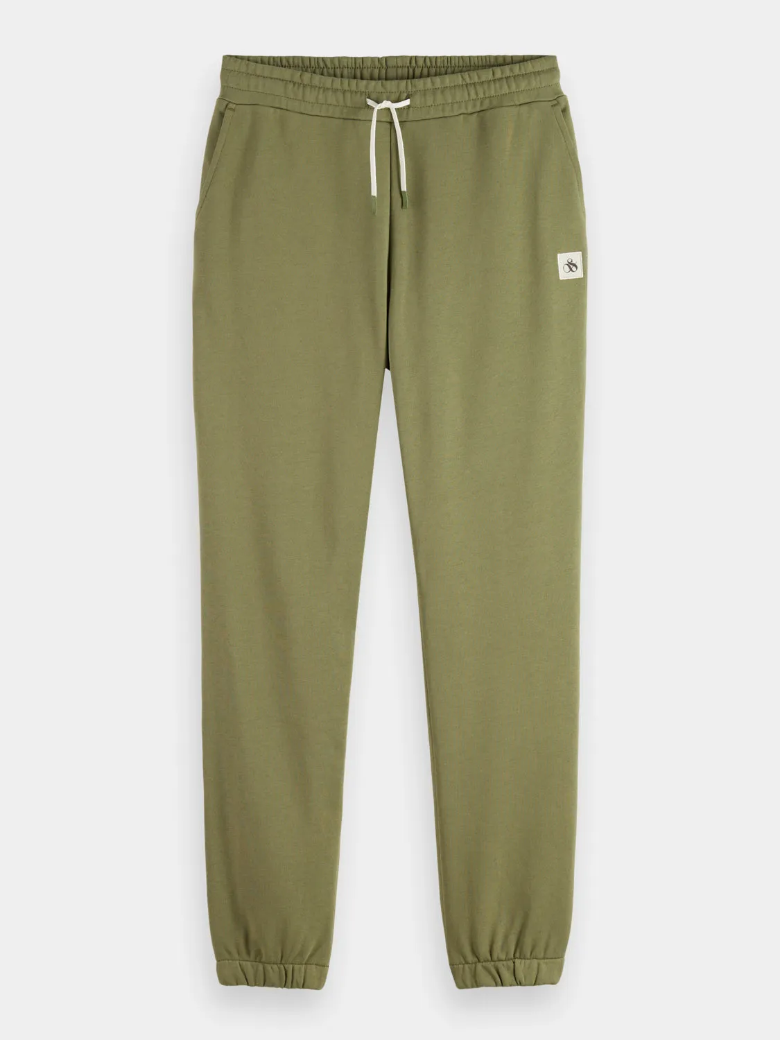 Logo badge sweatpants sold by Scotch and Soda