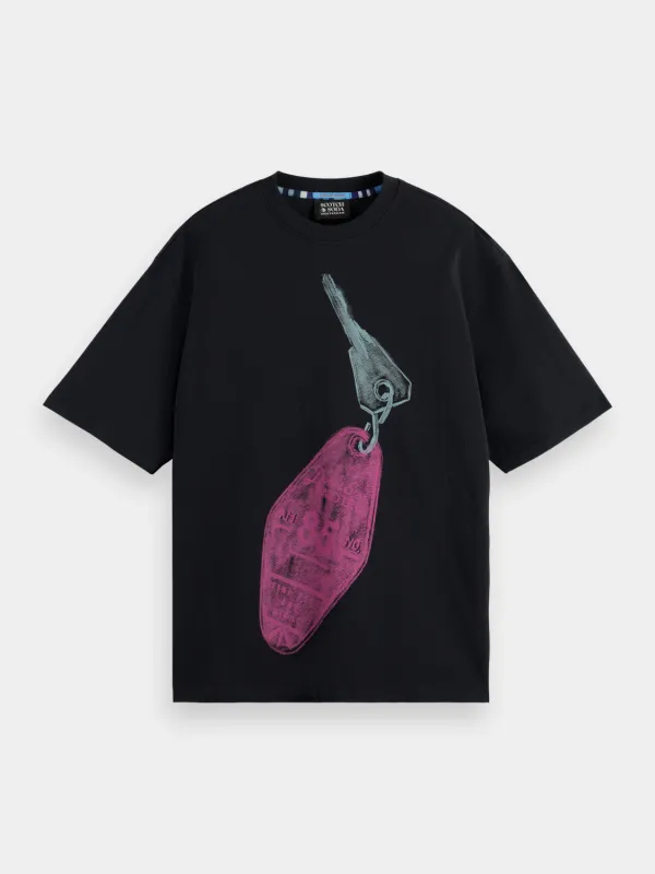 Loose fit graphic t-shirt sold by Scotch and Soda
