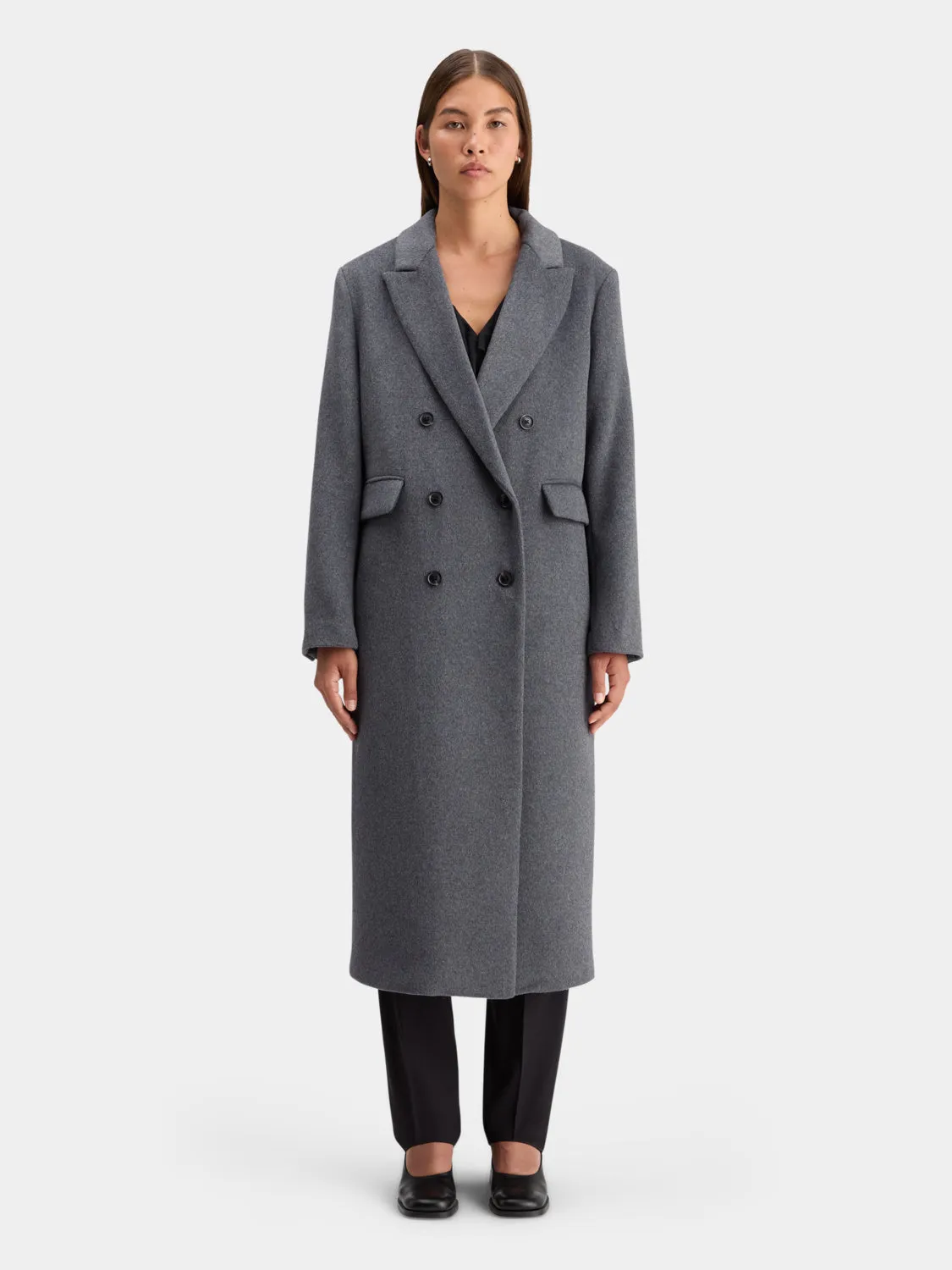Double-breasted tailored coat sold by Scotch and Soda product image thumbnail 2